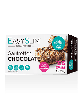 EasySlim Gaufrettes Chocolate 3x 42 Grs