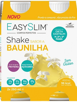 EasySlim Shake de Baunilha 2x 250 Ml