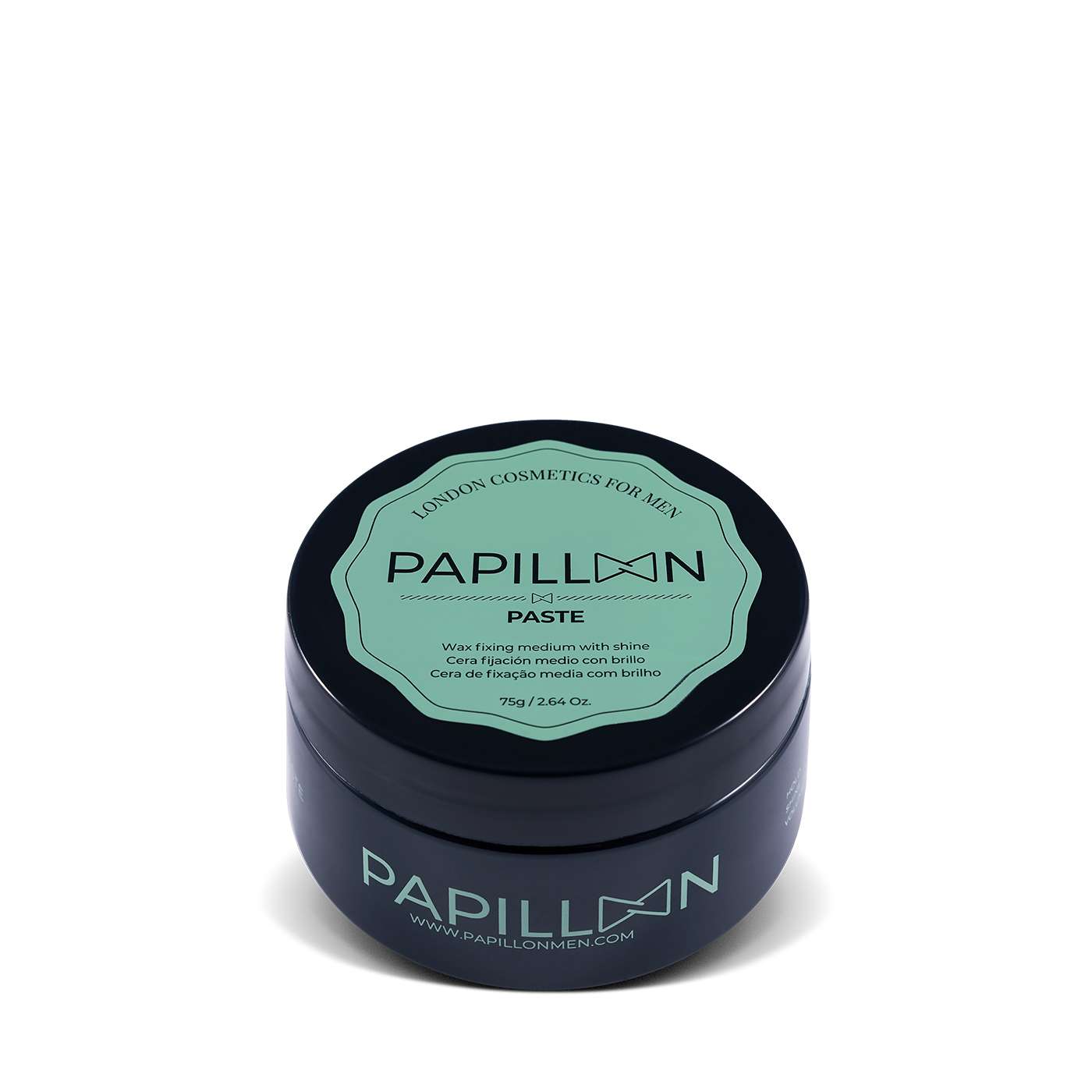 Papillon PASTE Cera De Fixação Média Com Brilho 75 G