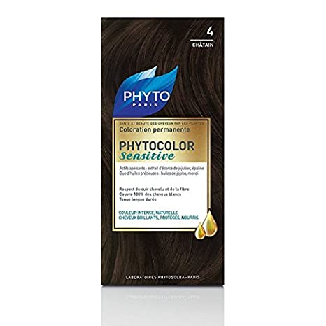 Phytocolor Sensitive Coloração Permanente 4- Castanho