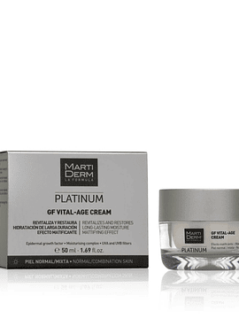 Martiderm Platinum GF Vital-Age Cream Pele Normal/Mista 50Ml