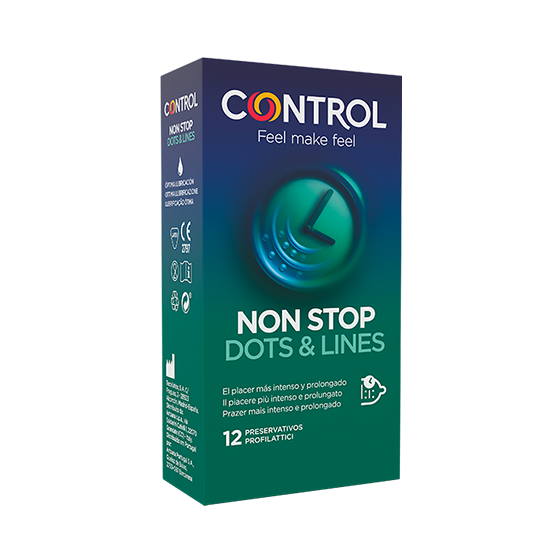 Control Preservativos Non Stop Dots&Lines