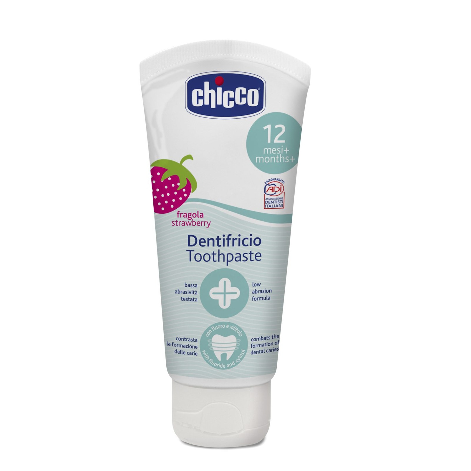 Chicco Pasta Dentífrica Morango 12m+