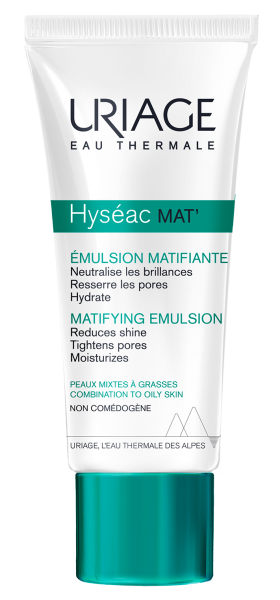 Uriage Hyséac MAT Emulsão Matificante Pele Mista 40 Ml