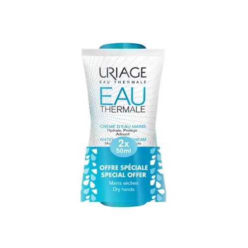 Uriage Eau Thermale Creme de Água de Mãos 2 Unidades x 50 Ml