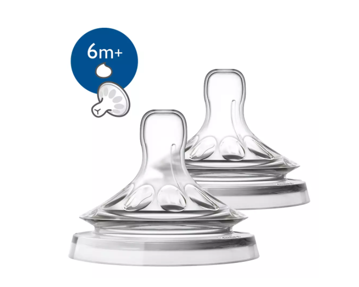 Philips Avent Tetina Silicone Natural Cereais X2