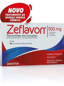 Zeflavon Flavonóides 500 Mg x60 Comprimidos