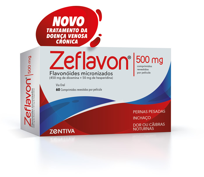 Zeflavon Flavonóides 500 Mg x60 Comprimidos