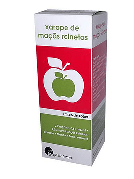Xarope de Maçãs Reinetas 100 Ml