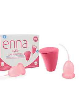 Enna Cycle Copo Menstrual Tamanho L + Caixa Esterilizadora