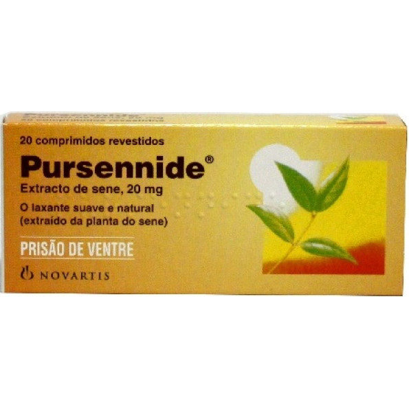 Pursennide, 20 Mg  x 20 Comprimidos Revestidos 