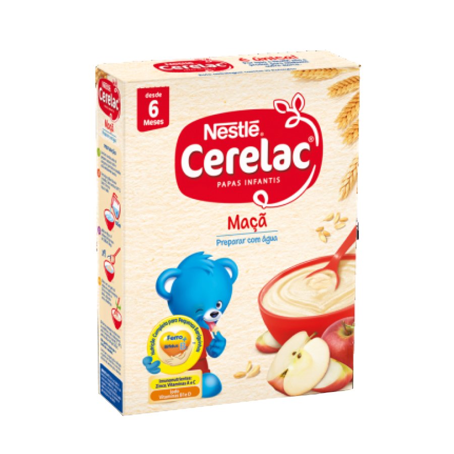Nestlé Cerelac Farinha Láctea Maçãs 6m+  250 G