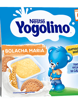 Nestlé Yogolino Cereais Bolacha Maria 6m+ 4x100G