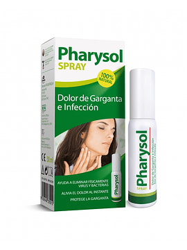 Pharisol Spray 100% Natural Infeção/Dor de Garganta 30 Ml