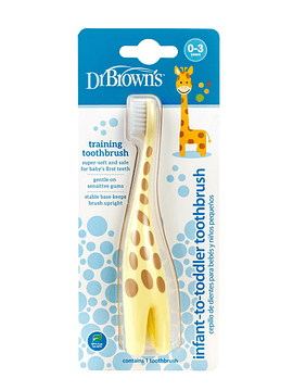 Dr Brown's Escova de Dentes Girafa 0-3 Anos