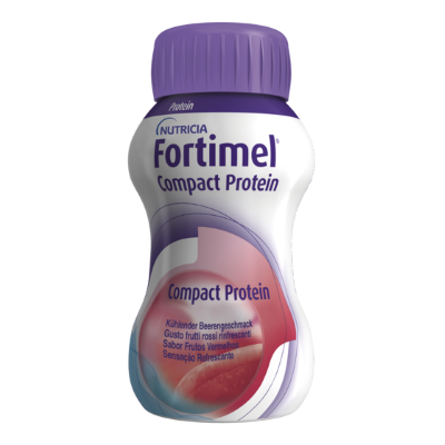 Fortimel Compact Protein Gengibre Topical Solução 4x 125ml 