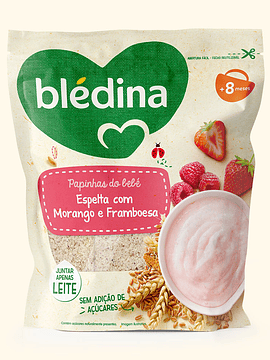 Blédina Farinha Papinhas do Bebé com Morango e Framboesa 200G