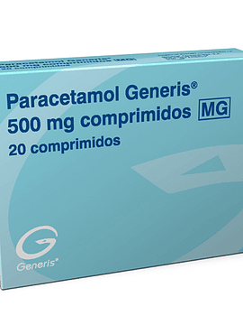 Paracetamol Generis 500 Mg x20 Comprimidos 