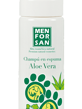 Men for San Espuma Aloé Vera Cães e Gatos 200ml