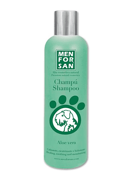 Men for San Shampoo Natural Aloé Vera Cães 300ml
