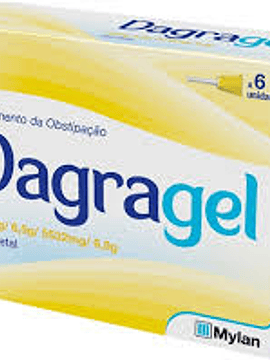 Dagragel (6,5 g), 0,078/5,532 g x 6 gel rectal bisnaga