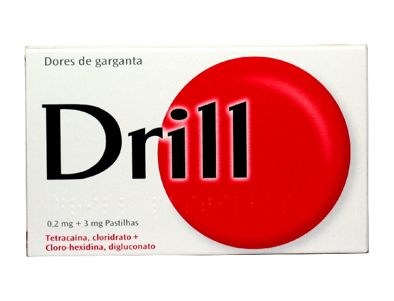 Drill, 3/0,2 mg x 24 pastilhas 