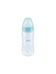 Nuk Biberão First Choice Silicone Com Indicação Temperatura 0-6M 300ml