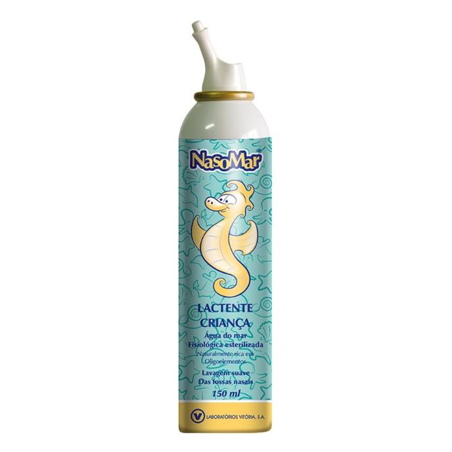 Nasomar Kids Água do Mar Fisiológica Esterilizada 150ml