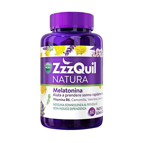 Vicks Zzzquil Natura Gomas Melatonina x60 Unidades