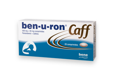 Ben-u-ron Caff, 500/65 mg x 20 comprimidos 