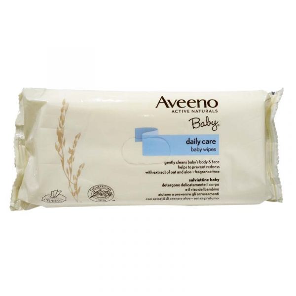 Aveeno Toalhitas Baby x72 Unidades