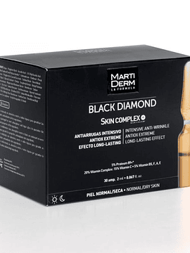 Martiderm Black Diamond Skin Complex Cuidado Anti-Idade 30 Ampolas