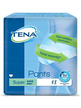 Tena Pants Cuecas Super L x12 Unidades