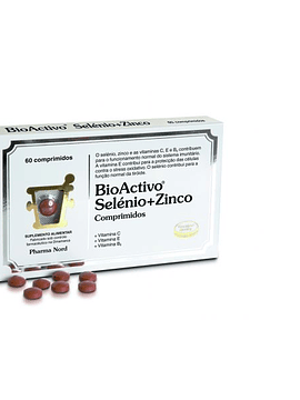 Bioactivo Selénio + Zinco 60 comprimidos