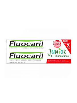 Fluocaril Junior Pasta de Dentes Frutos Vermelhos 2x75ml