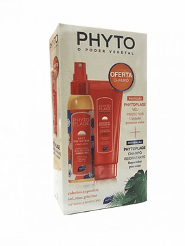 Phyto Phytoplage Pack Óleo Sublimador Pós-Solar 150ml + Shampoo/Gel Duche 200ml