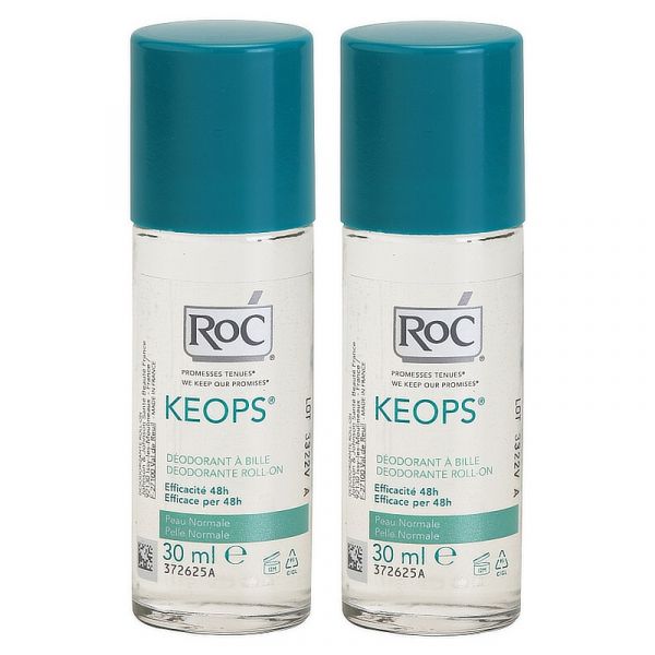 Roc Keops Desodorizante Roll-on Duo 2x30ml