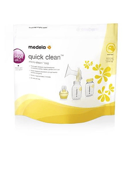 Medela Saco de Esterilização Quick Clean Microondas 5 un.