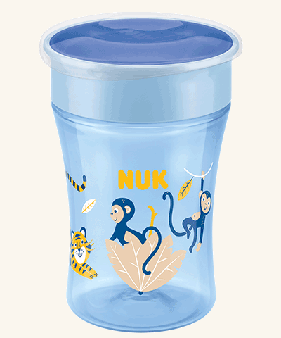 Nuk Action Cup Copo Evolution 12M+ 230ml- Macacos