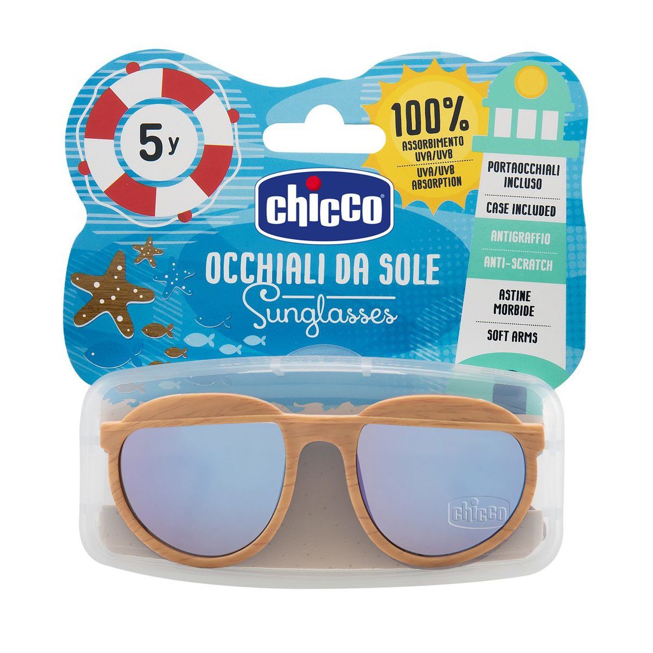 Chicco Óculos de Sol Menino Madeira 5A+