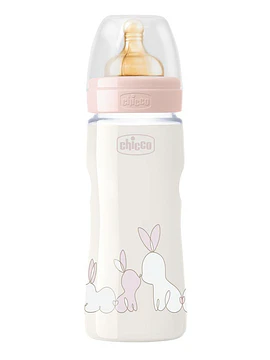 Chicco Biberão Original Touch Regular 330ml Rosa