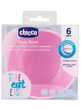 Chicco Tigela Silicone Menina