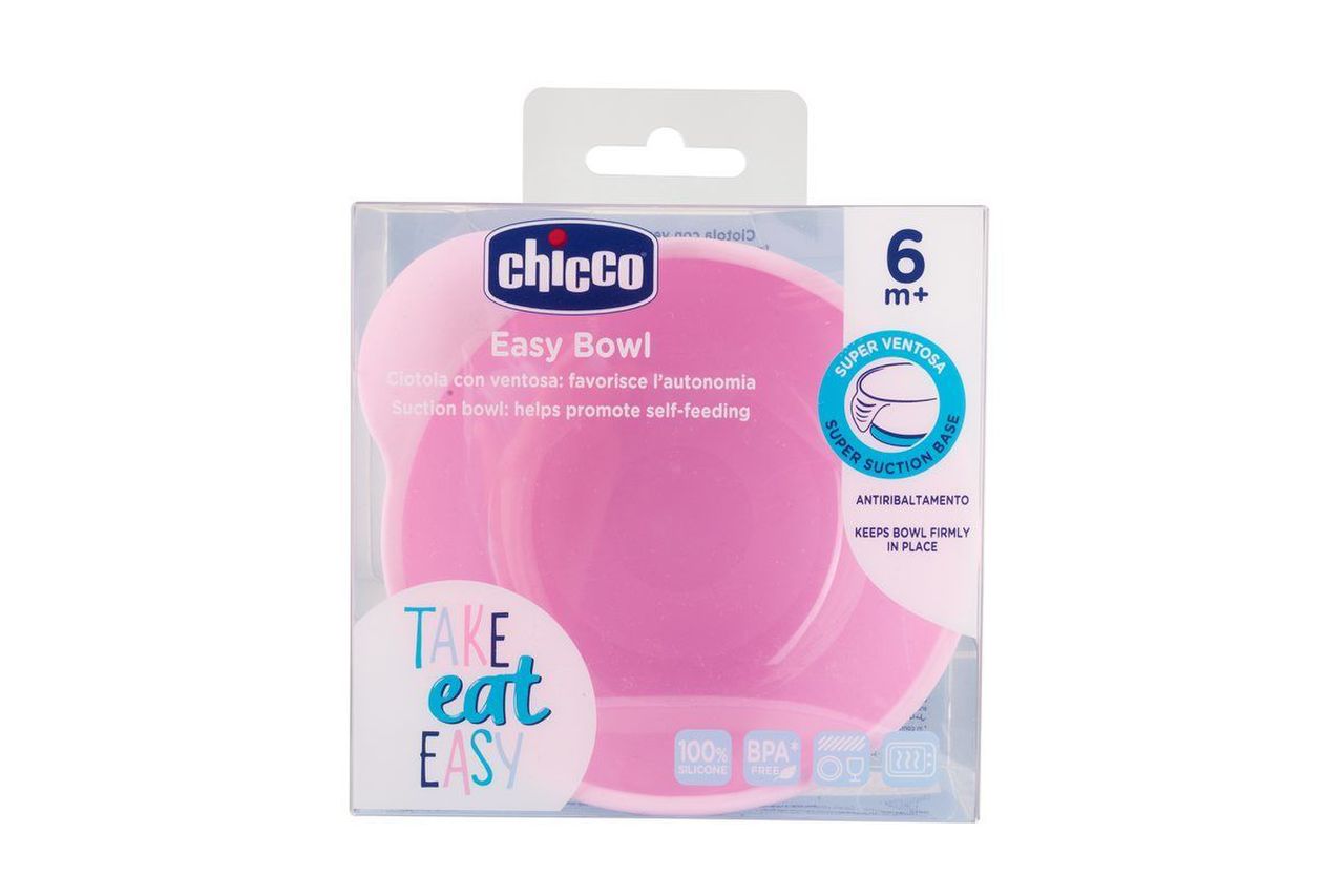 Chicco Tigela Silicone Menina