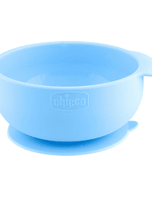 Chicco Tigela Silicone Menino