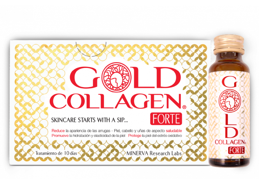 Gold Collagen Forte x10 Frascos 50ml