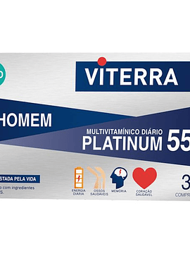 Viterra Platinum 55+ Homem x30 Comprimidos