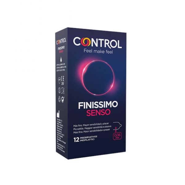 Control Preservativos Finíssimo Senso x12 Unidades 