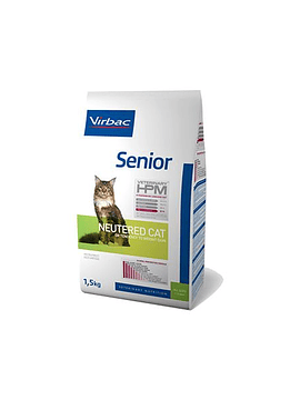 Virbac Ração Seca HPM Senior Neutered Cat 1,5Kg