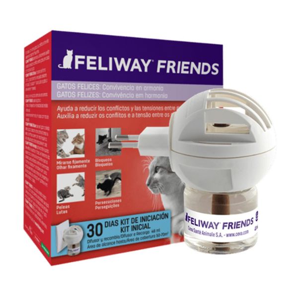Feliway Friends Difusor Elétrico + Recarga 48ml