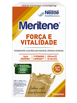 Meritene Força e Vitalidade Descafeinado  x15 Saquetas 